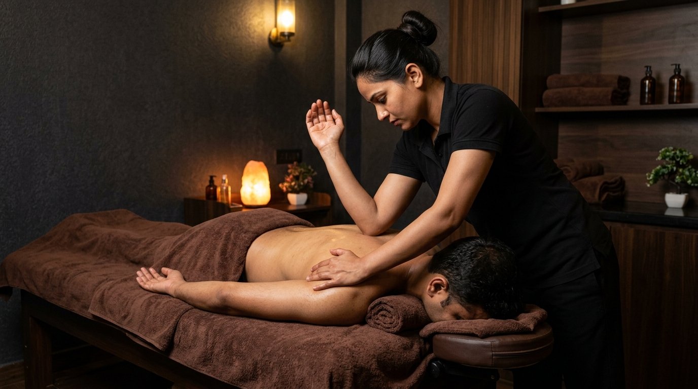 Deep Tissue Massage at Relax Revolution Spa Uppal